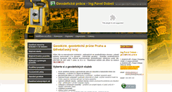 Desktop Screenshot of geodetickeprace.com